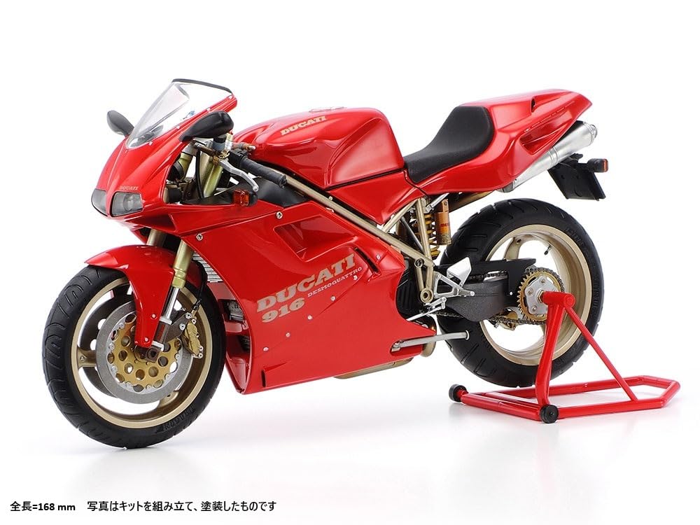 Tamiya 1/12 Motorcycle Series No. 68 Ducati 916 Plastic Model Kit 14068