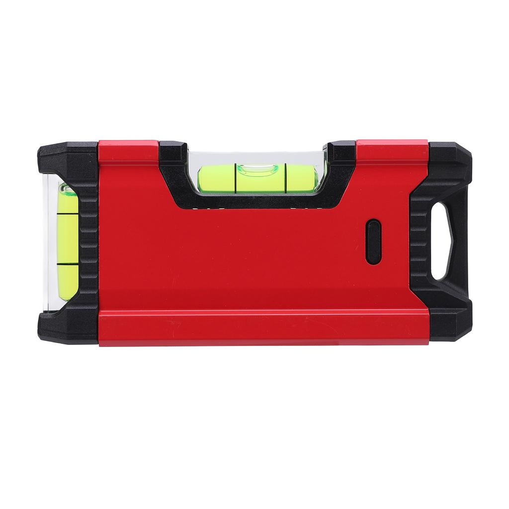Bubble Level 11cm Long 0.5mm Accuracy Aluminum Alloy Small Horizontal Vertical Bubble Level Tool