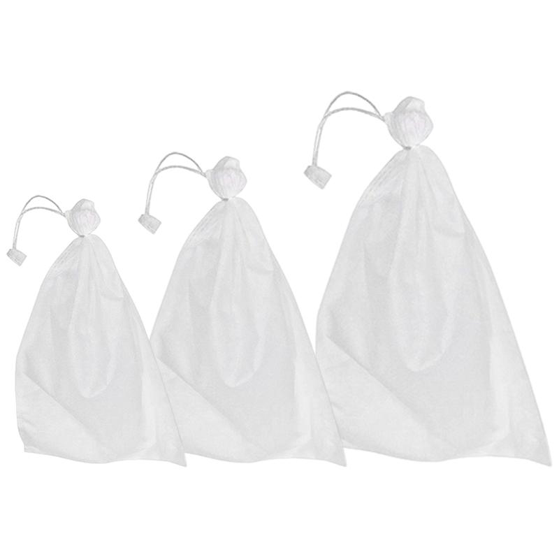 

100Pcs Garden Grapes Fruit Protection Bags Cover Plant Nursery Bag Pest Control Anti-Bird Non-Woven Fabric Bag Gardening Protect 18x25cm