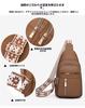 Bolsa de Ombro Impermeável NGGNKAA Feminina em PU, Estilosa, de Um Ombro, Bolsa de Cintura, Leve, Antifurto, Perfeita para o Trabalho, Escola ou Passeios