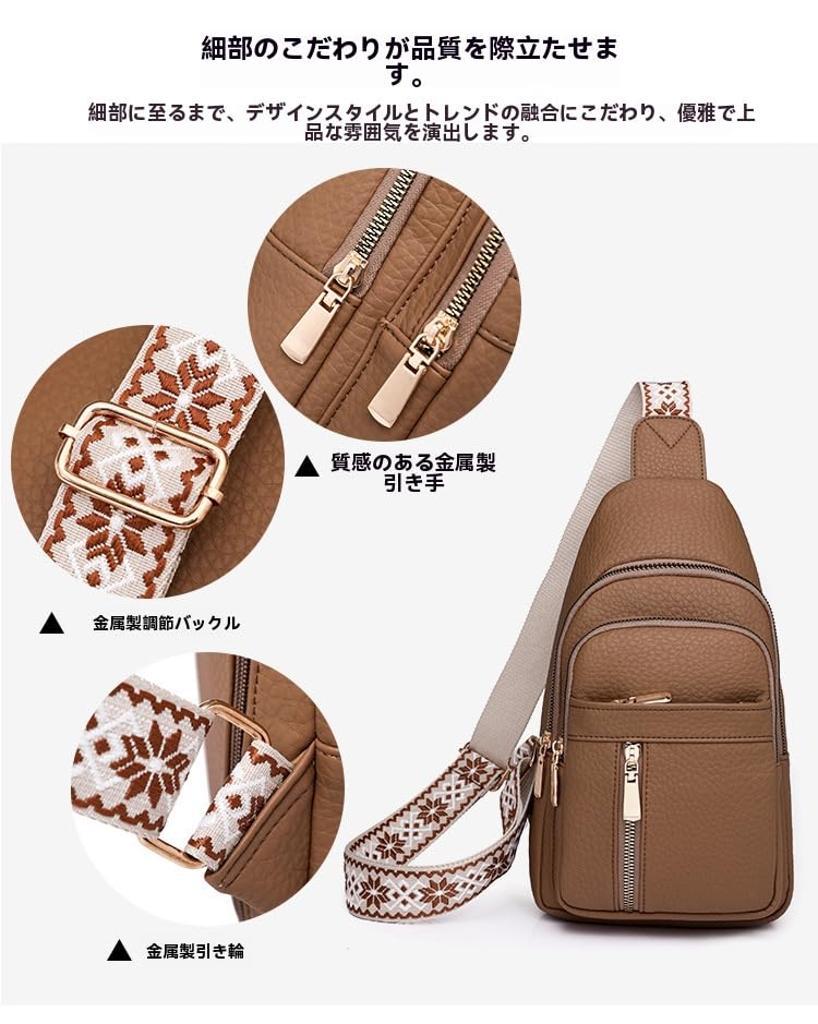 Bolsa de Ombro Impermeável NGGNKAA Feminina em PU, Estilosa, de Um Ombro, Bolsa de Cintura, Leve, Antifurto, Perfeita para o Trabalho, Escola ou Passeios