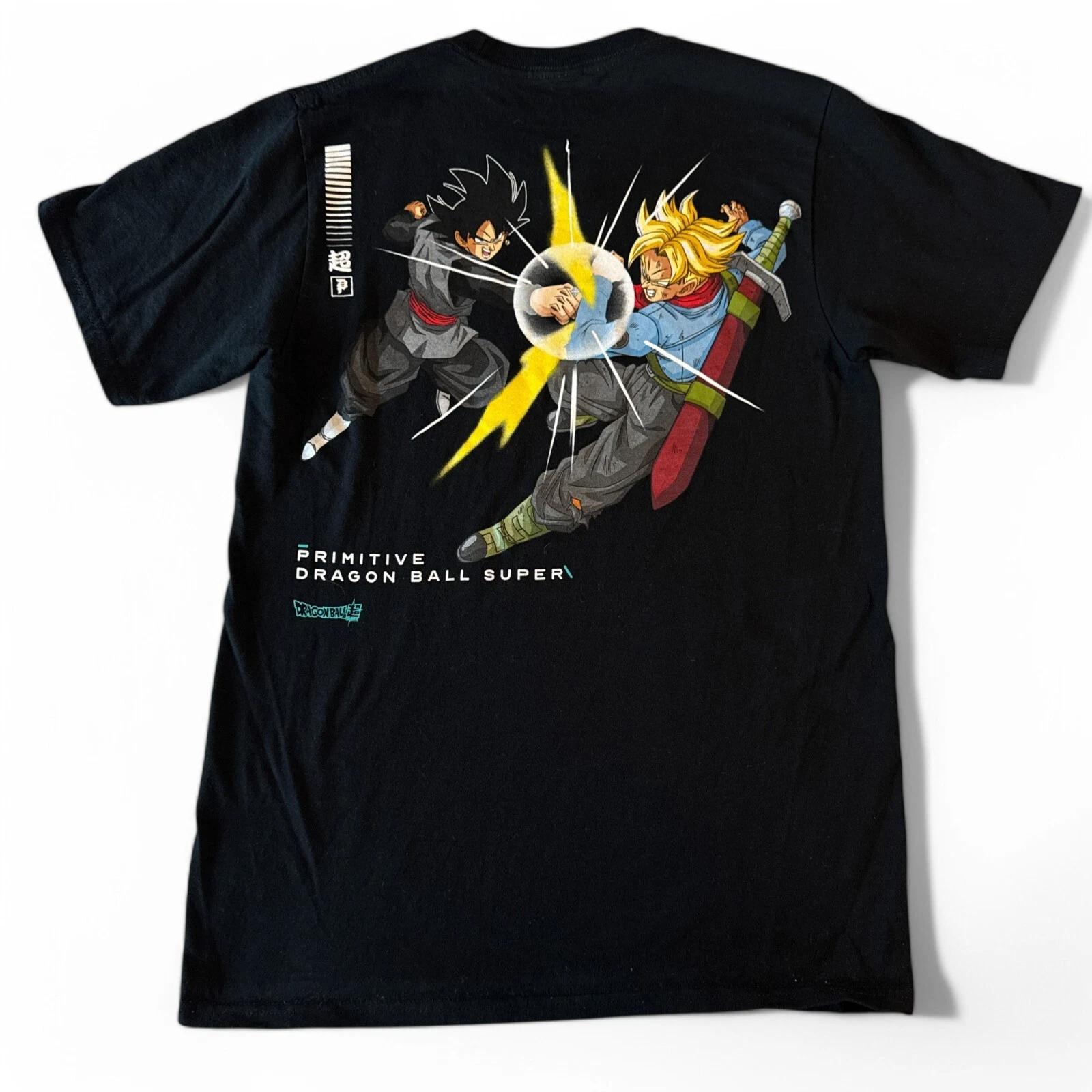 

Primitive x Dragon Ball Z DBZ Tee Shirt Adult Size Small Black Vintage Style Sk8 S