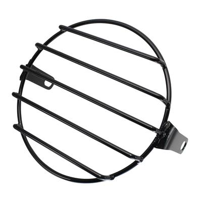 Nakira Motorcycle Headlight Grille Cover Guard Mesh, Universal 6.5-inch, 160mm (5 Horizontal Strips) Nkr1075