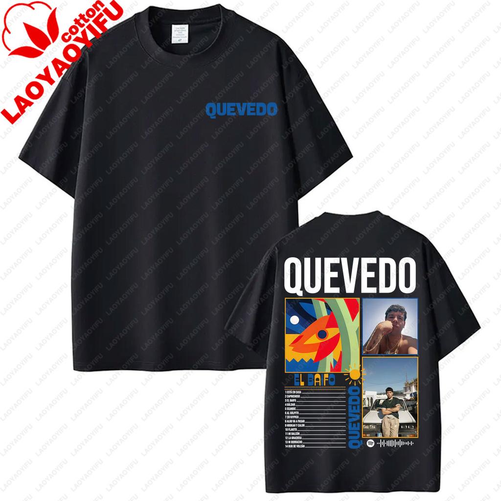 Rapper Quevedo 2026 El Baifo Graphic Tshirts For Unisex Unisex Harajuku Vintage Gothic Tee Casual Oversized Tops