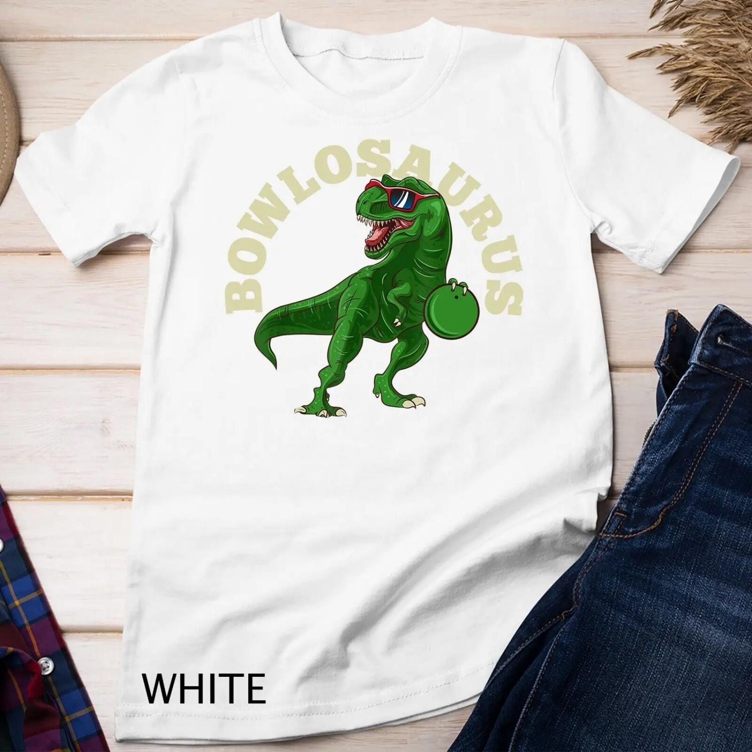 Bowling Bowlosaurus T shirt S