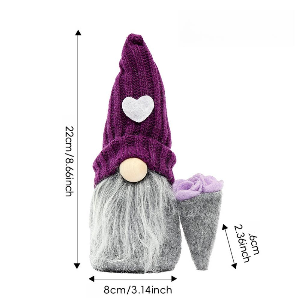 Charming Addition Christmas Gnomes Plush Ornaments