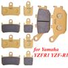 Motorcycle Front Rear Brake Pads for Yamaha YZFR1 YZF-R1 YZF R1 1000 2007- 2014 YZF1000 ABS