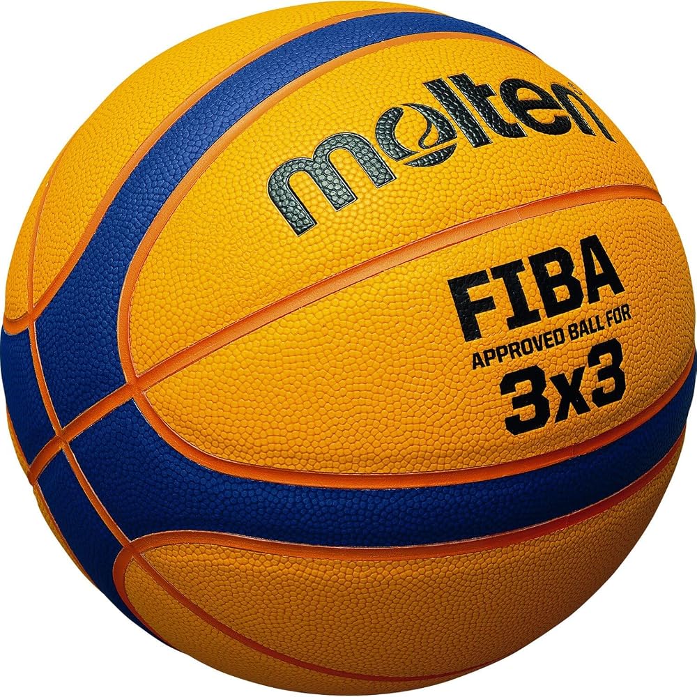 Molten 3x3 Basketball Riberutoria 5000 Size B33T5000 Lightweight Durable Sport Equipment