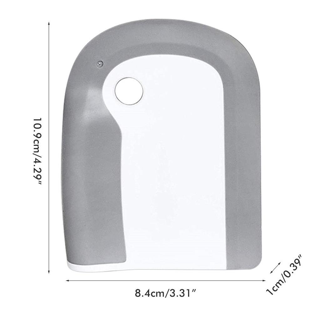 Dish Pan Scraper Plate Bowl Scraping Cleaning Board Handheld Manual Dishwashing Dirt Satin Remover Countertop Curved