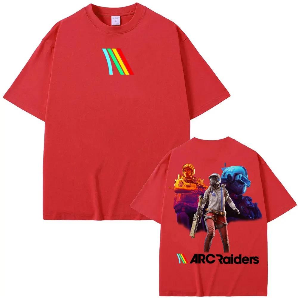 ARC Raiders Shooter Game TShirt 2025 New Summer Style Game Graphic Print 100 Cotton Comfortable HighQuality Soft Tshirt
