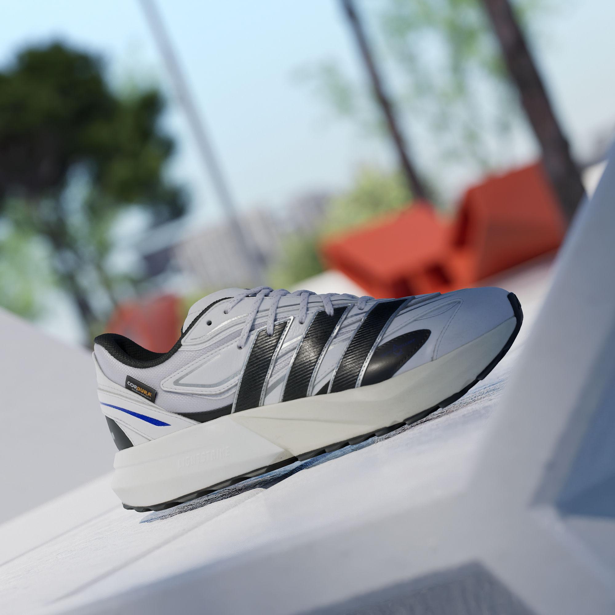 adidas Lightblaze ATR White Matte Silver Lucid Blue 43