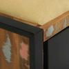 Storage Bench Multicolored 100 X 35 X 50 Cm Solid Reclaimed Wood