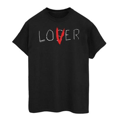 Damen/Damen Loser Lover Baumwoll-Boyfriend-T-Shirt