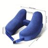 Soft Travel Pillow U Shaped Travel Healthcare Memory Foam Neck Cervical Airplane Pillow Neck Cushion Neck Pillow