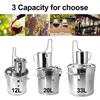220V-240V 12L/20L/33L Stainless Steel Distiller Small Brewing Equipment Wine Making