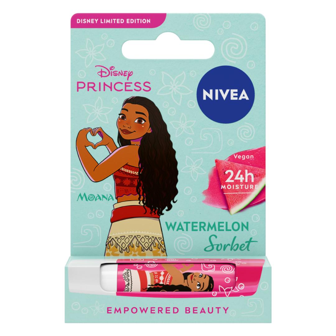 NIVEA Wassermelonen-Sorbet Moana Disney Pflegender Lippenstift 4,8g