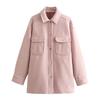 Fashion Style 2023 Autumn New Women's Clothing Easiest for Match Long Sleeves Lapel Soft Shirt Coat 3046263 710