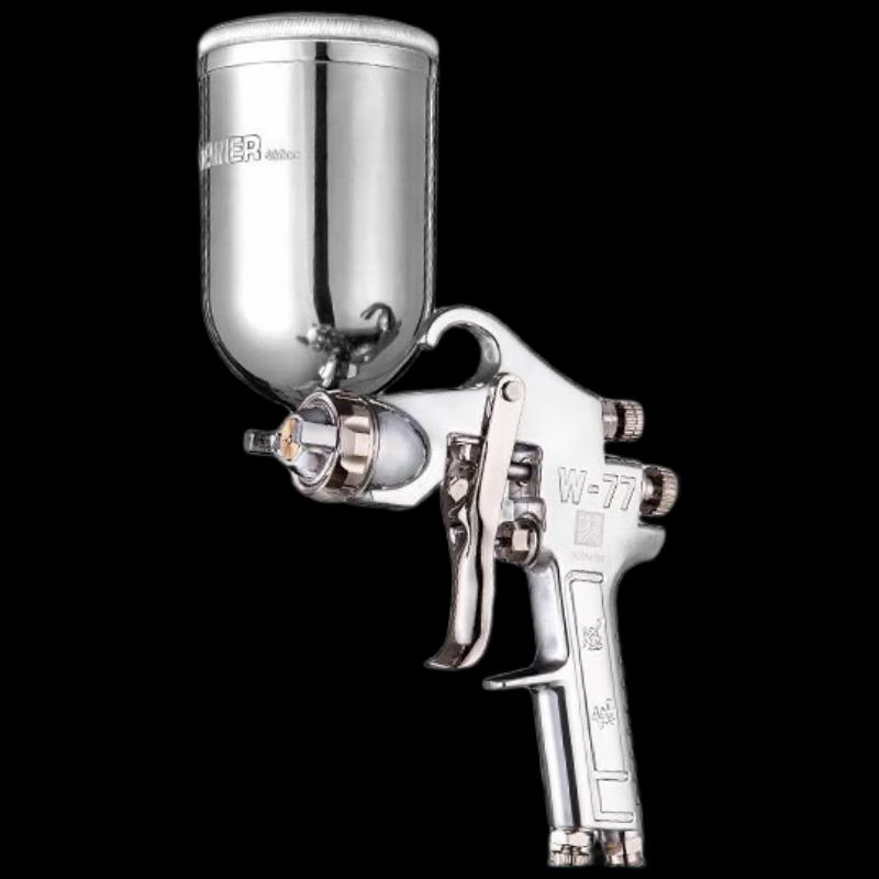 Dongcheng W-71-1.3G Gravity-Feed Paint Spray Gun CN plug (adapter included)