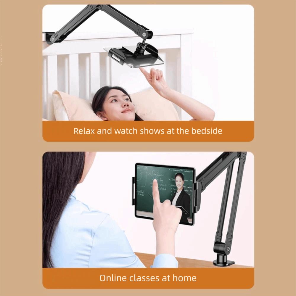 Adjustable Foldable Tablet Holder Sturdy Tablet Stand Practical Desktop Tablet Stand Bedside