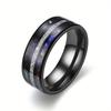 A 1pc Stylish, Versatile, Simple and Durable Titanium Steel Design Ring