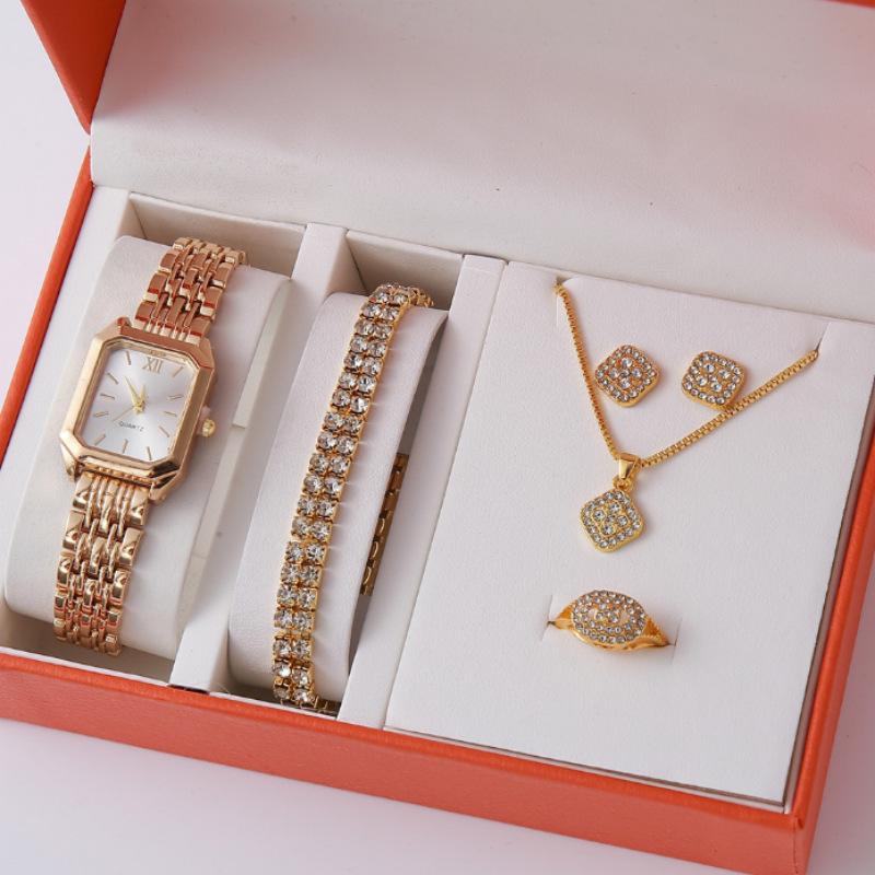 Quality Women'S Bracelet Watch Fashion Tume Popular Watch European And American Set Watch