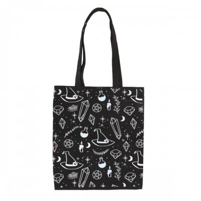 Crystal Witch Printed Polycotton Tote Bag