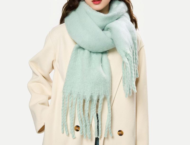 

Soft and Thick Warm Shawl A High End Feel Retro Scarf 2025 Winter New Simple and Versatile Scarf