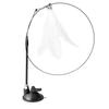 Interactive Cat Toy with Powerful Suction Cups Long Pole Bendable Cat Teaser Pole Cat Feather Toys for Play Exercise