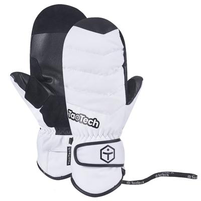 TaoTech Down Gloves and Mittens, Warm Down for Snowboarding, Skiing, and More (Large, White) for Men and Women
