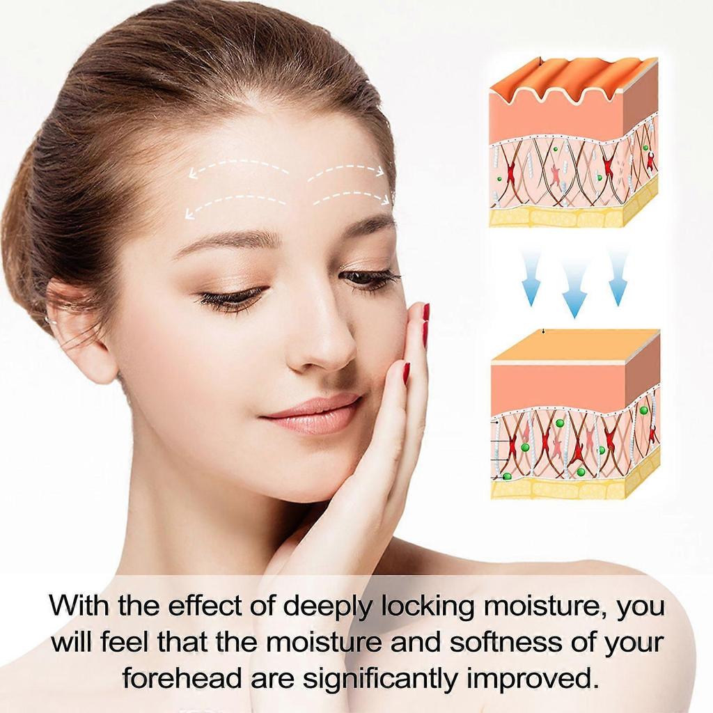 Forehead Mask, Fade Out Fine Lines Filling Water Moist Firming Haun White Full Frontal Facial Skin Membrane