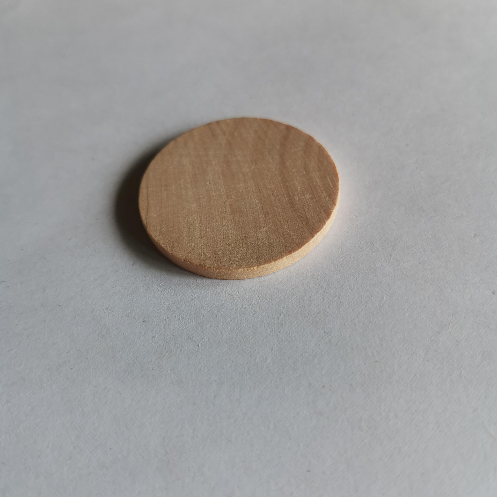 Wooden XO Game Pieces: Round, Blank, 24 Solar Terms, Liubo Game Dice Accessories.