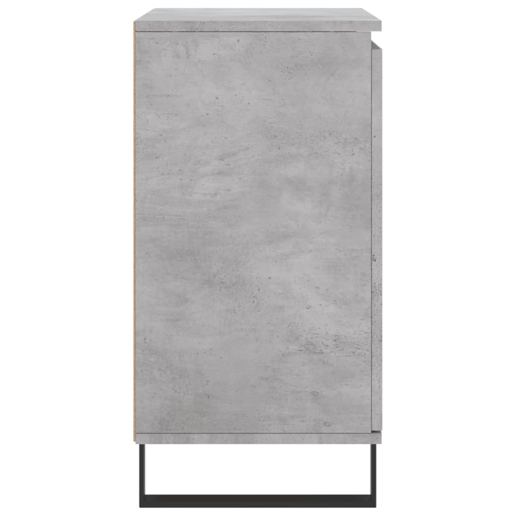Vidaxl Komoda, Szarość Betonu, 60X35X70 Cm, Materiał Drewnopochodny