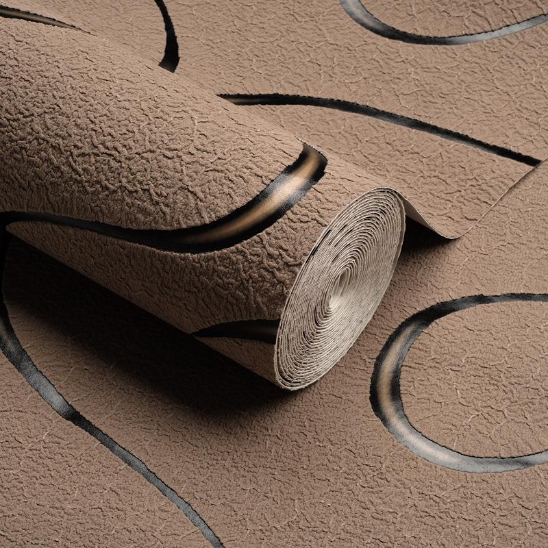 

Современные Простые обои гостиная спальня ТВ фон стена изогнутые 3D толстые нетканые обои Домашний декор papel pared 2mx53cm