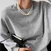 Fashion Wedding Pearl Necklace for Women Lady Collar Chain Anniversary Jewelry