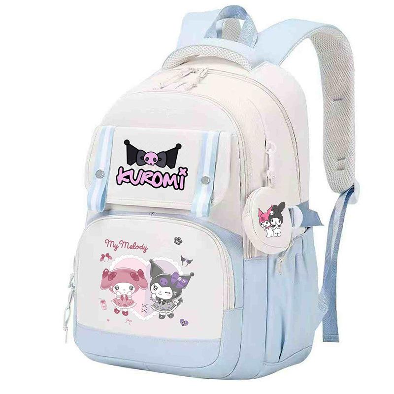 Animation Cartoon Printing Primary And Secondary School Students Lightweight Ridge Protection Backpack Large Capacity Campus School Bag