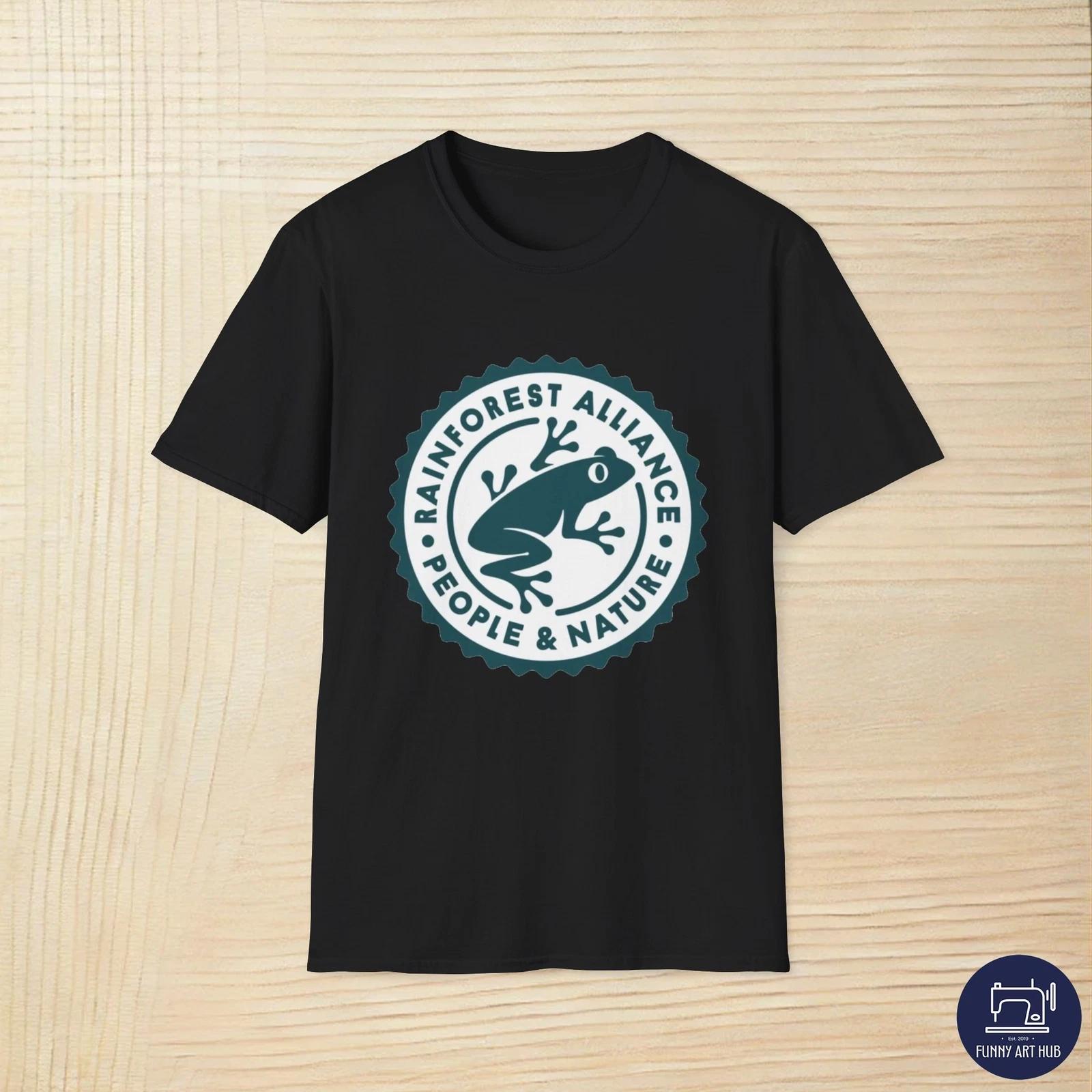 Rainforest Alliance People & Nature Logo Unisex T-Shirt XXXXL