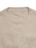 2026 A/W Knit Women's Irregular Short V-Neck Tie Waist Long Sleeve Sweater