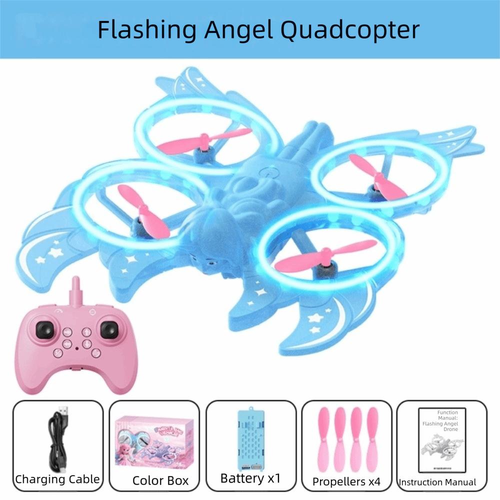 Flash Lighting Remote Control Aircraft Toy Gravity Sensing Quadcopter Toy RC Hobby