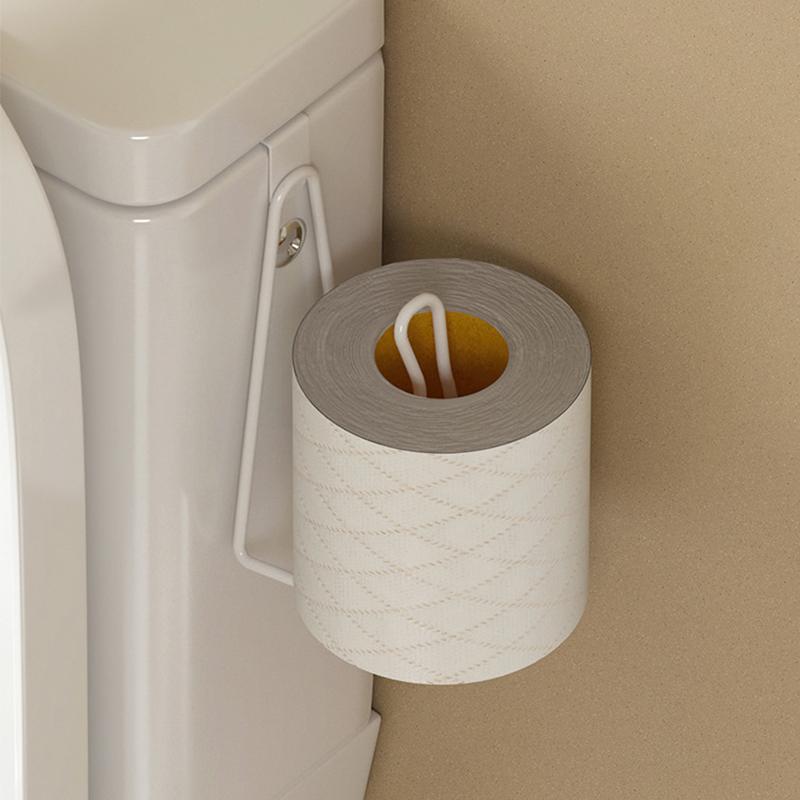 1PC Stainless Steel Toilet Paper Holder Wall Mounted Bathroom Tissue Roll Dispenser Kitchen Towel Garbage Bag hanging Rack