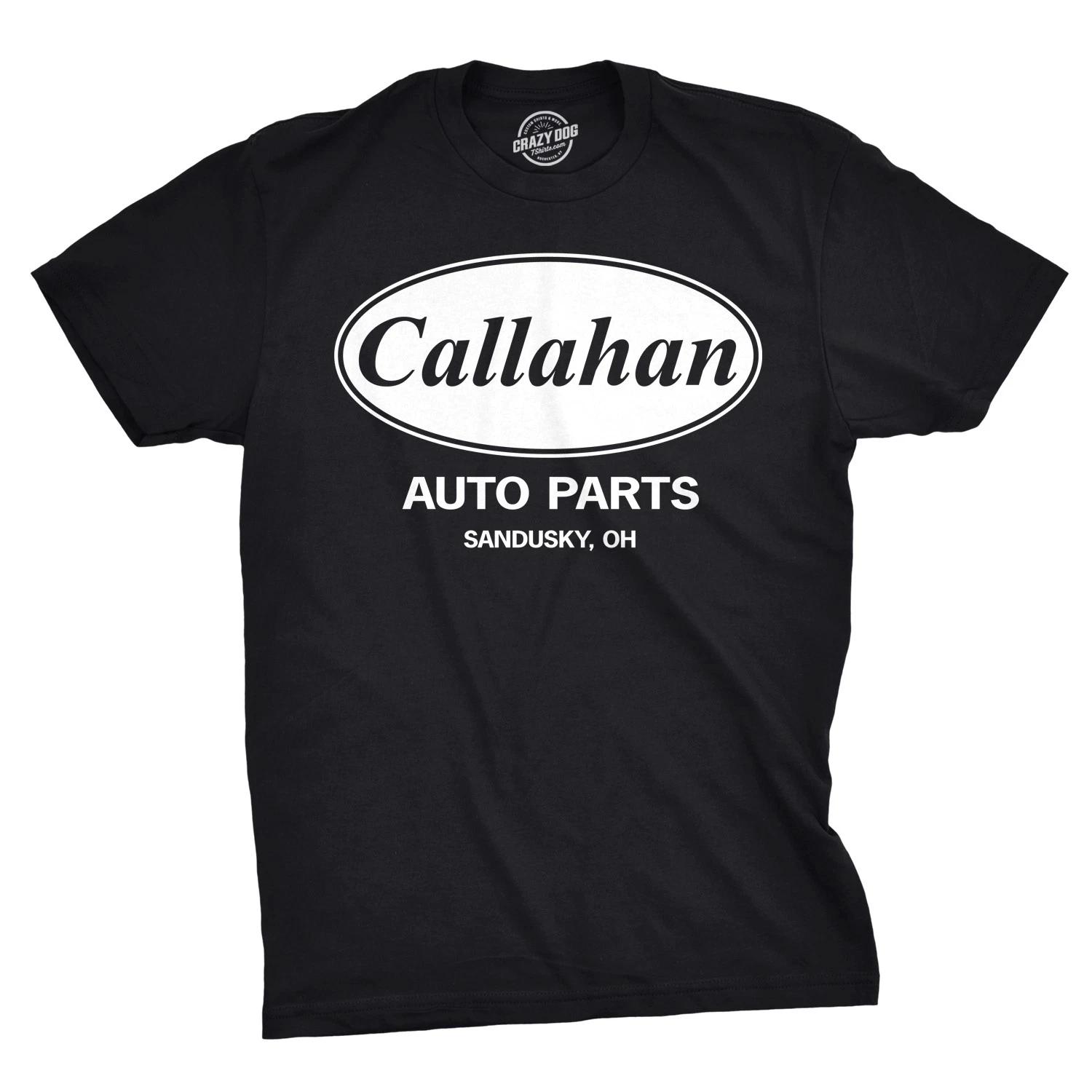 Mens Callahan Auto T shirt Funny Shirts Cool Humor Graphic Saying Sarcasm Tee L
