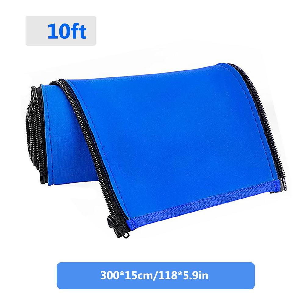 Neoprene Pool Railing Covers Zippered Swimming Pool Handrail Covers-Hand Grip Rail Slip Cover For Swim Pool Ladder
