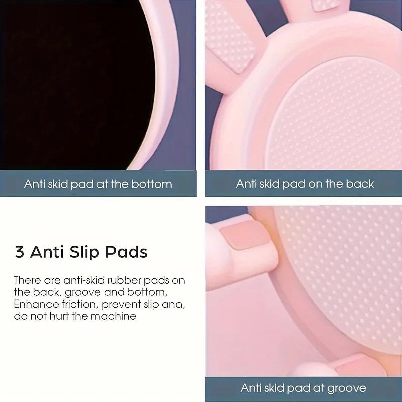 Rabbit Phone Stand – Plastic, Hands-Free, Universal for Phones & Tablets, Room Decor