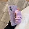 Korean high-end silk scarf wristband for iPhone16Pro max Apple 17 mobile phone case 15/14 wave case