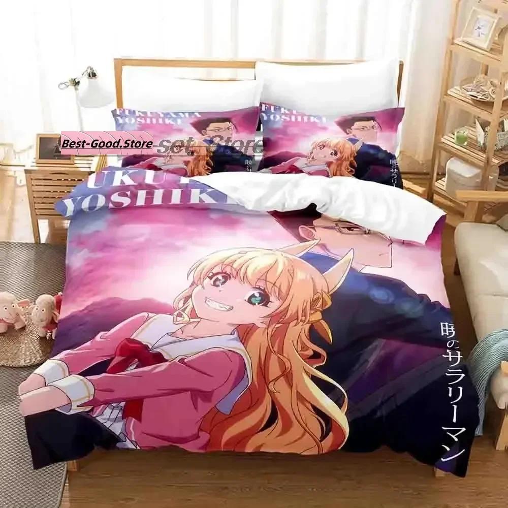 

New Fantasy Bishoujo Bedding Set Duvet Cover Sheet Printed Bed Set Pillowcase Bed Full Queen King Size Comforter Bedroom 70x133cm 2pcs