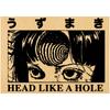 50Pcs Anime Junji Ito Poster  High Quality Home Room Cartoon Art Print Sticker