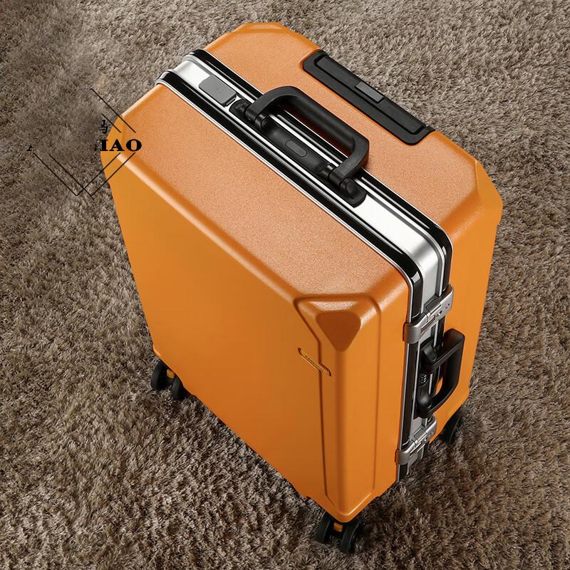 Tianyin ABS Aluminum Frame Spinner Suitcase 20 inch