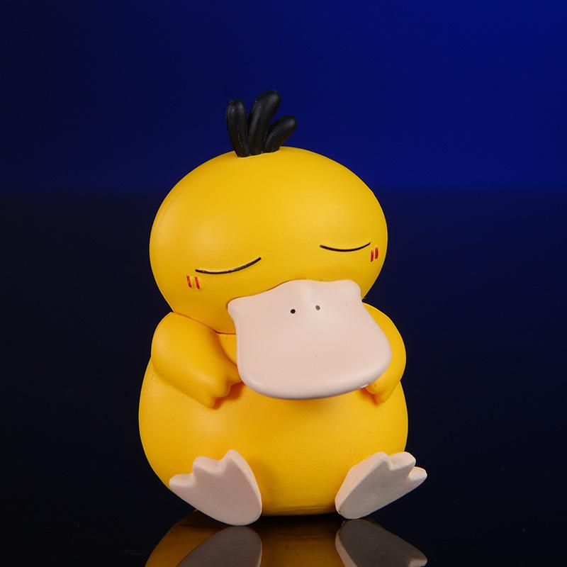 Pokemon Cute Psyduck Munchlax Snorlax Figure Toys Kawaii Anime PVC Figurine Model Dolls Children Gift