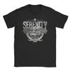 Unisex Unisex TShirt Firefly Serenity Double rainbow Pure Cotton Tee Shirt Short Sleeve T Shirt Crewneck Clothing Gift Idea