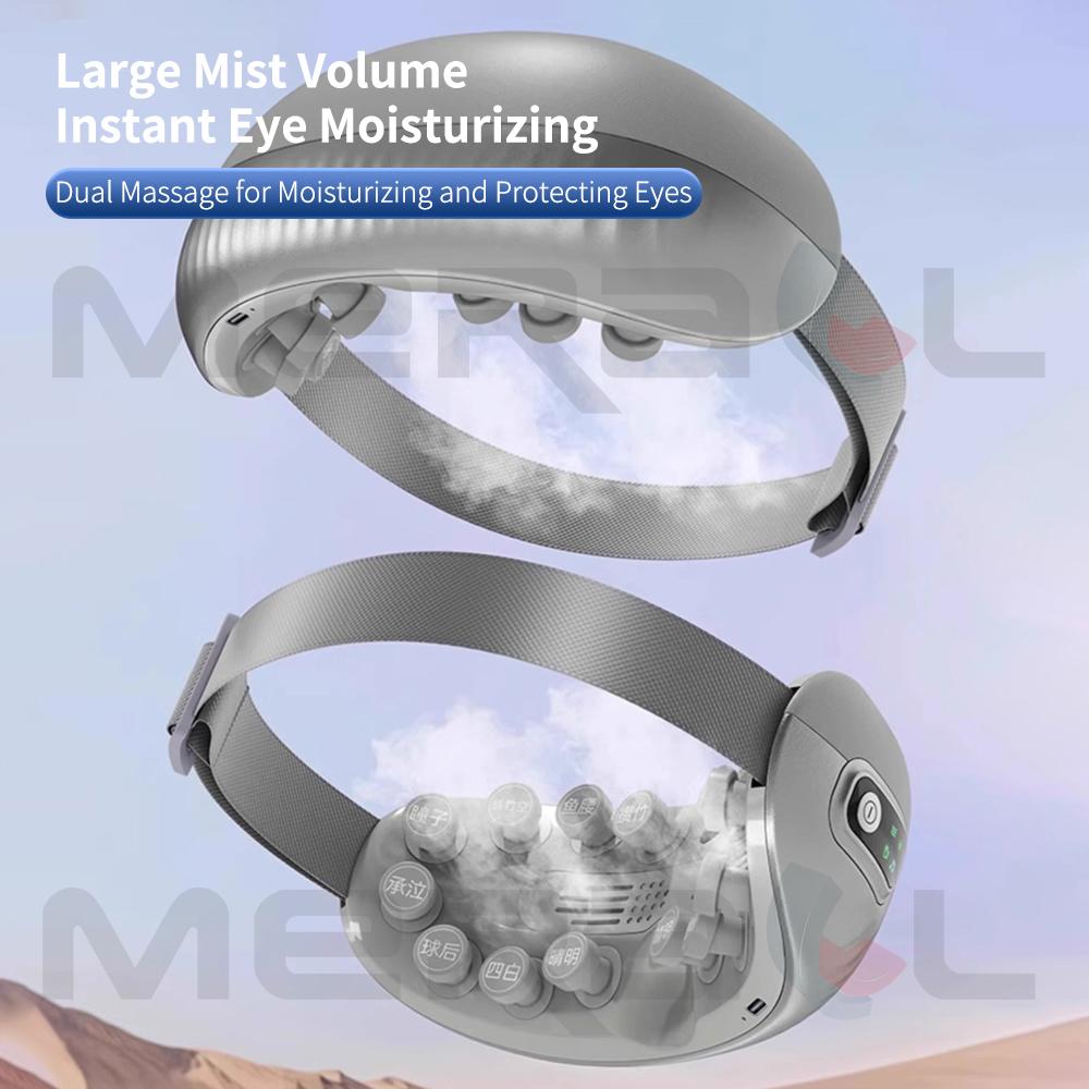 Smart Eye Airpressure Massager Vibration Heated Massage Eyes Massage Tired Eyes Dark Circles Remove Eye Care Glasses Relaxtion