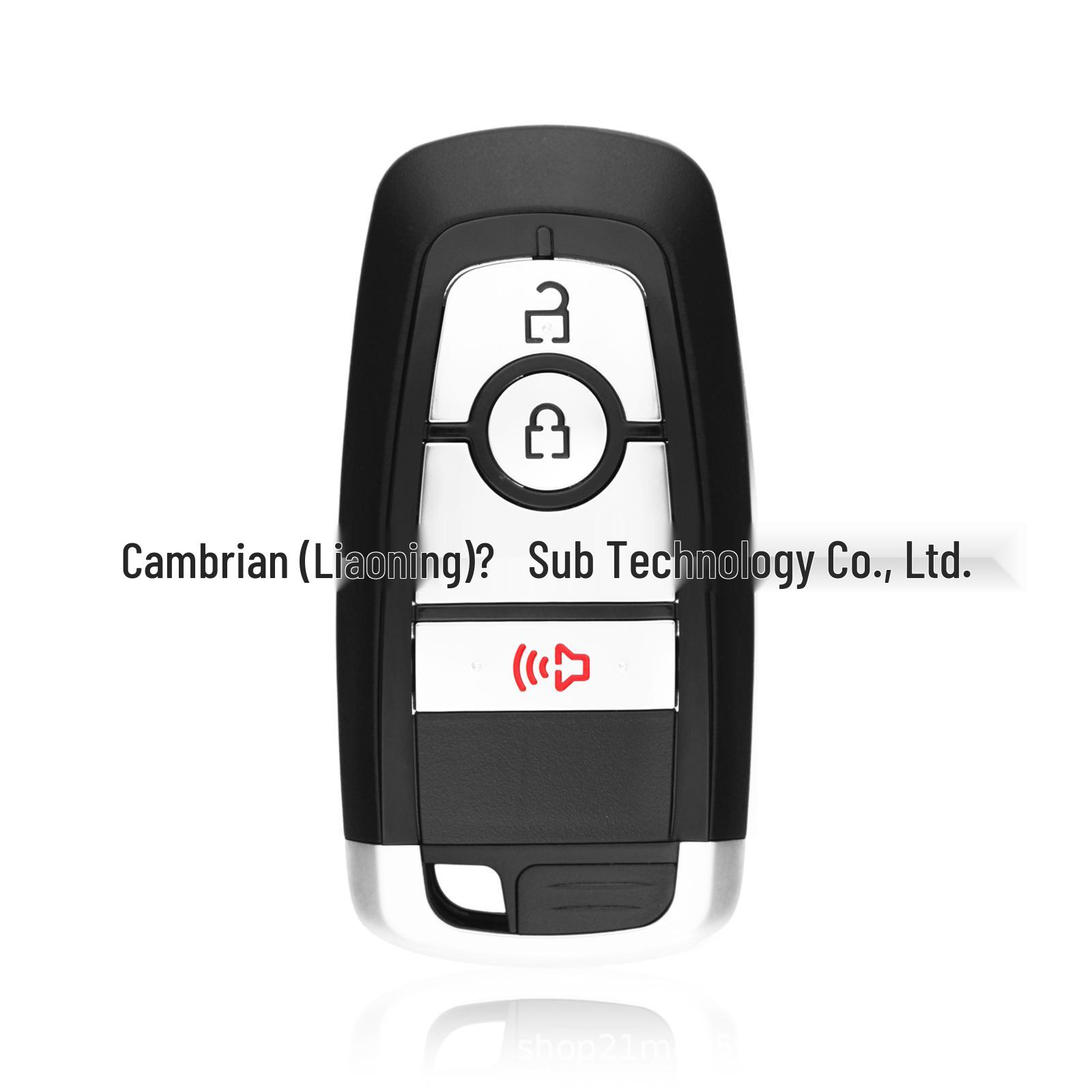 

Совместим с 4-кнопочным брелоком для ключей Ford Explorer/Escape (M3N-A2C931423) 5.4*4.2*1.4cm чёрный